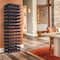 Sorbus Black 75-Bottle Freestanding Metal Wine Rack